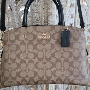Coach Lillie Carryall In Signature Canvas